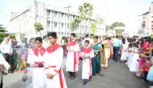 Milagres Church monthi fest